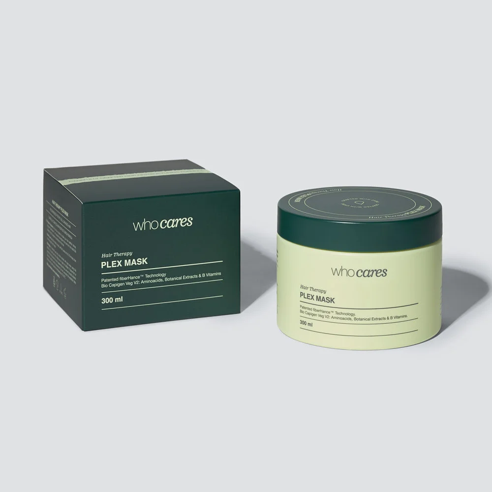 Реконструююча маска для волосся whocares Hair Therapy PLEX Mask 300 ml - Зображення 2