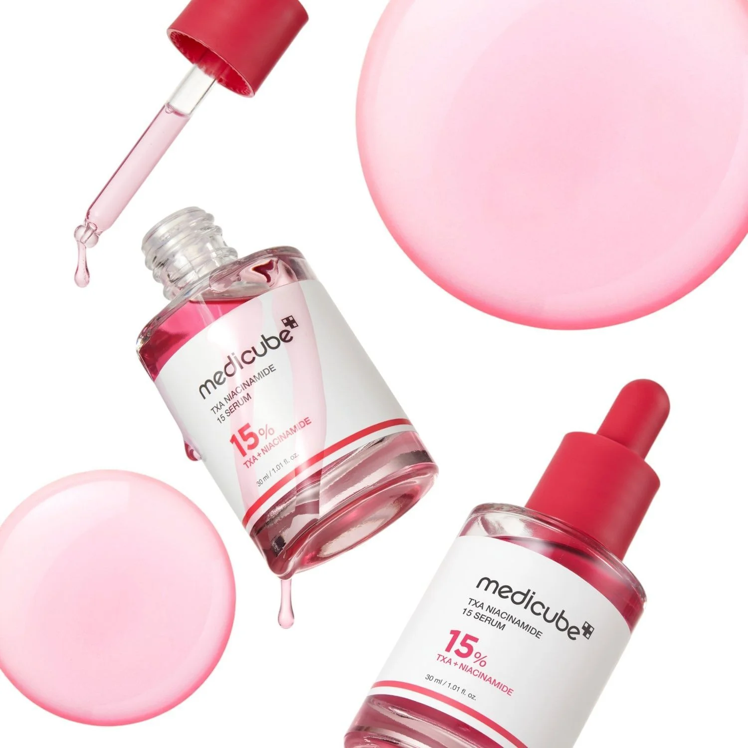 Освітлювальна сироватка з транексамовою кислотою та ніацинамідом Medicube TXA Niacinamide 15 Serum - Зображення 3